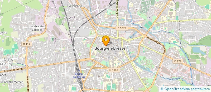 localisation de l'entreprise SCI SAINT LOUIS à BOURG-EN-BRESSE