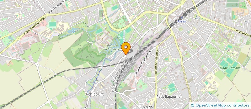 localisation de l'entreprise SCI SAINT LOUIS  ACHICOURT