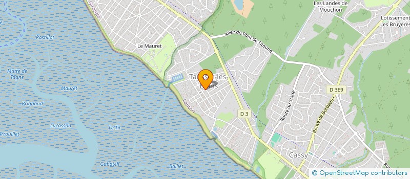 localisation de l'entreprise SCI SAINT LOUIS  LANTON