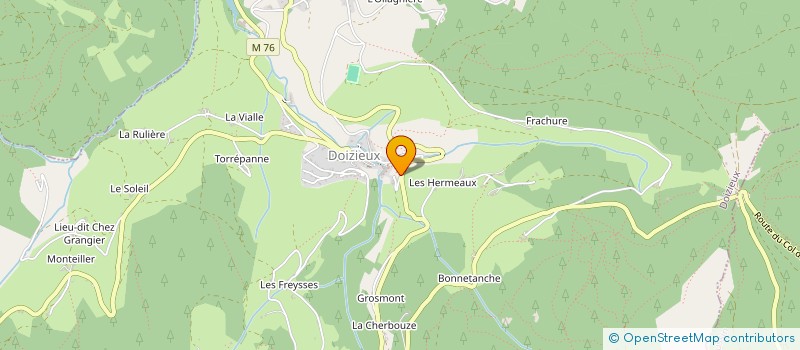 localisation de l'entreprise SCI SAINT LOUIS  SAINT-PAUL-EN-JAREZ