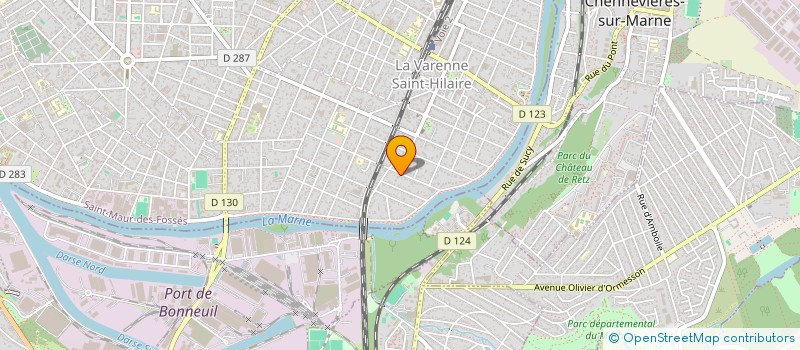 localisation de l'entreprise SCI SAINT LOUIS à SAINT-MAUR-DES-FOSSES