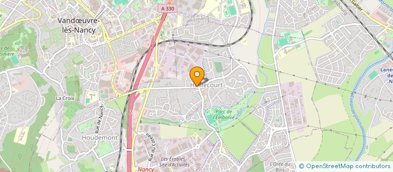 localisation de l'entreprise SCI SAINT LOUIS  HEILLECOURT