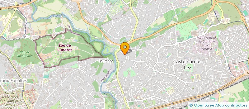 localisation de l'entreprise SCI SAINT LOUIS  CASTELNAU-LE-LEZ