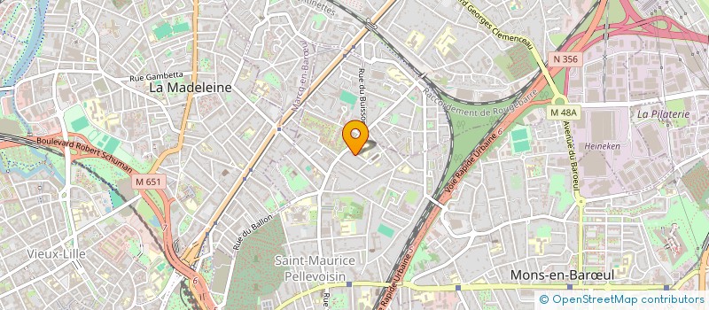 localisation de l'entreprise SCI SAINT LOUIS à LILLE