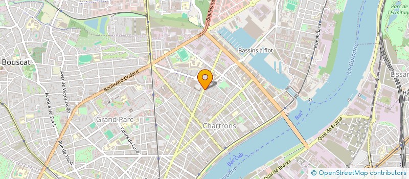 localisation de l'entreprise SCI SAINT LOUIS  BORDEAUX