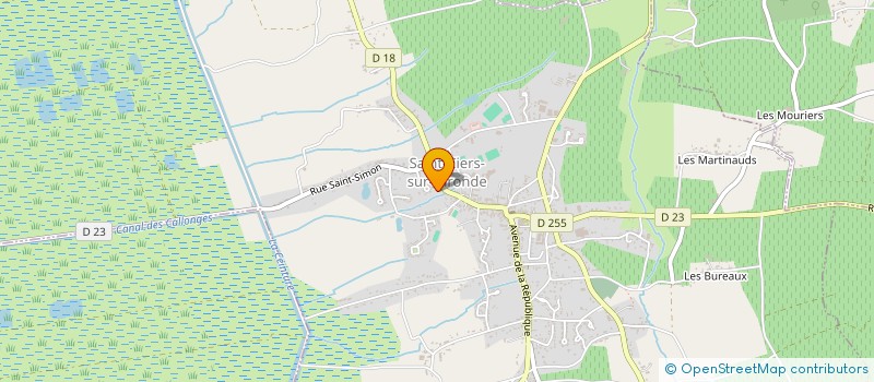 localisation de l'entreprise SCI SAINT LOUIS  GAURIAC