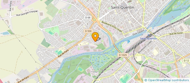 localisation de l'entreprise SCI SAINT LOUIS à GRICOURT