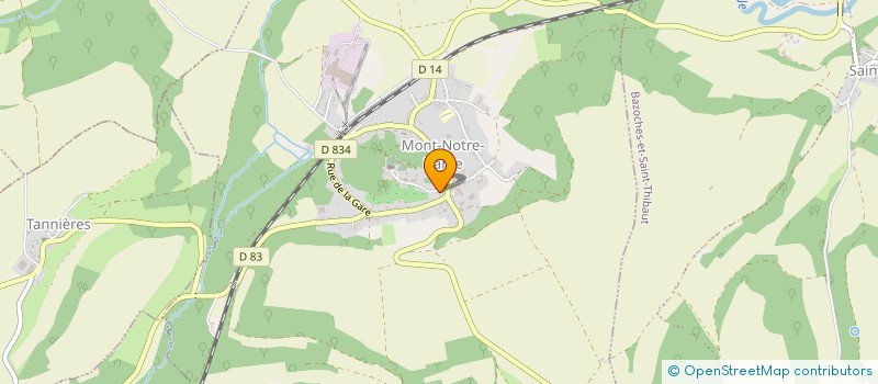 localisation de l'entreprise SCI SAINT LUBIN  COUVRELLES