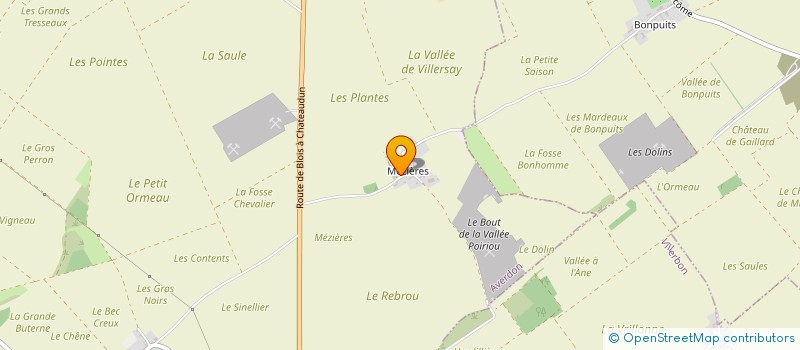 localisation de l'entreprise SCI SAINT LUBIN  AVERDON