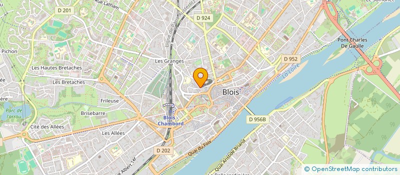 localisation de l'entreprise SCI SAINT LUBIN JACOBINS  BLOIS