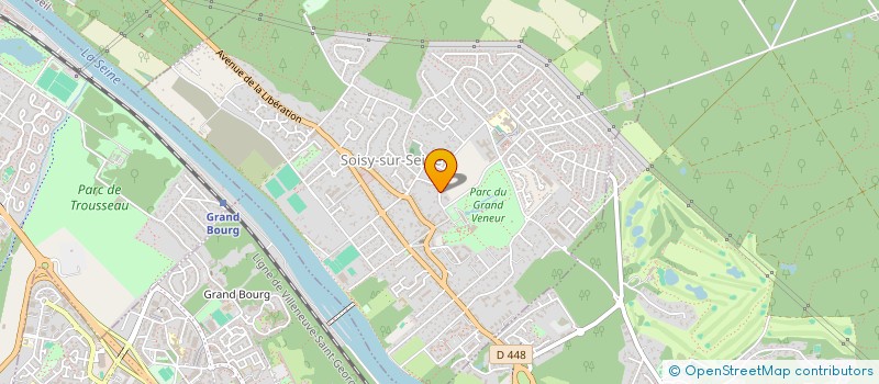 localisation de l'entreprise SCI SAINT-LUC à SOISY-SUR-SEINE