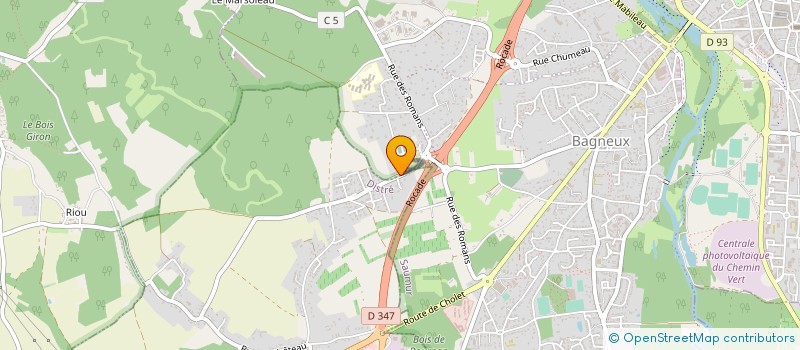 localisation de l'entreprise SCI SAINT LUC  DISTRE