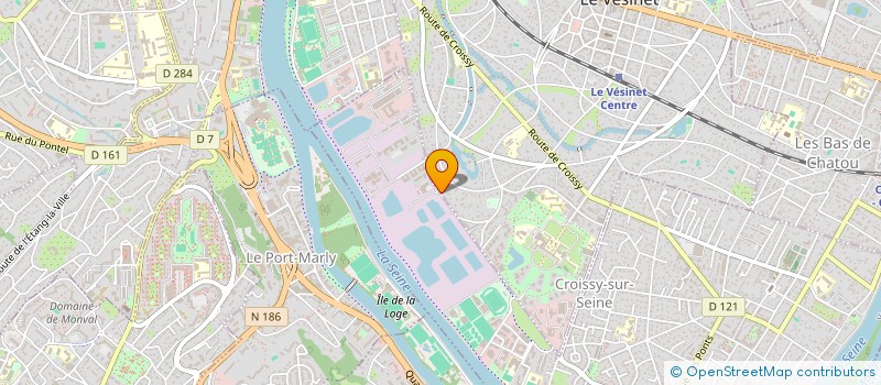 localisation de l'entreprise SCI SAINT-LUC  LE VESINET