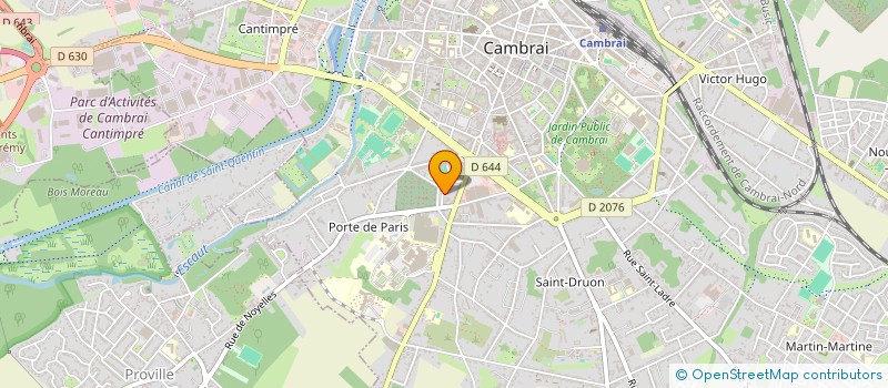 localisation de l'entreprise SCI SAINT LUC à CAMBRAI