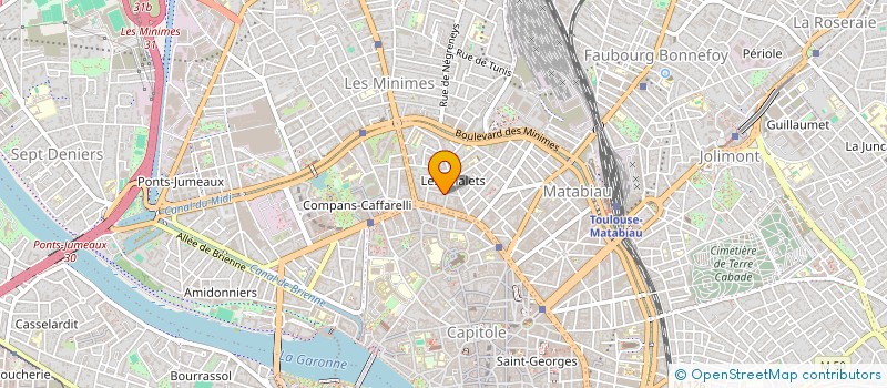 localisation de l'entreprise SCI SAINT LUC à TOULOUSE