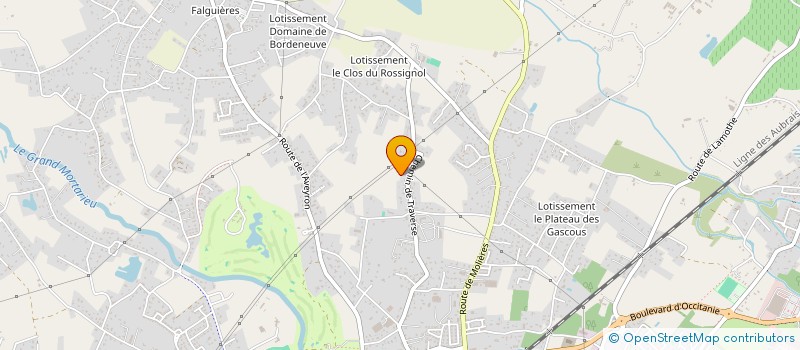 localisation de l'entreprise SCI SAINT MACAIRE  MONTAUBAN