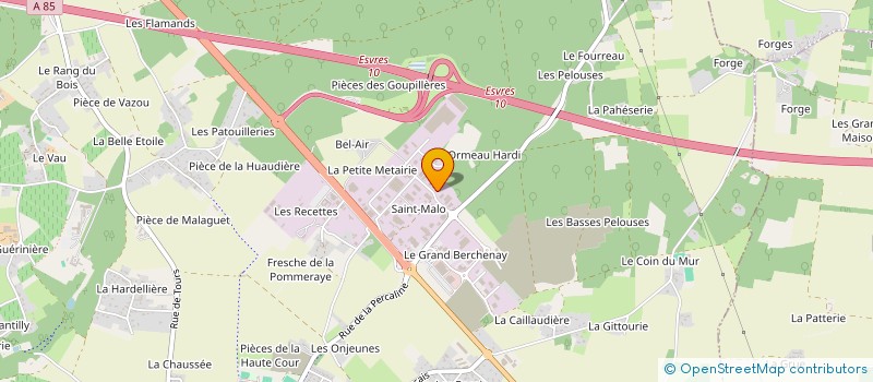 localisation de l'entreprise SCI SAINT-MALO  ESVRES