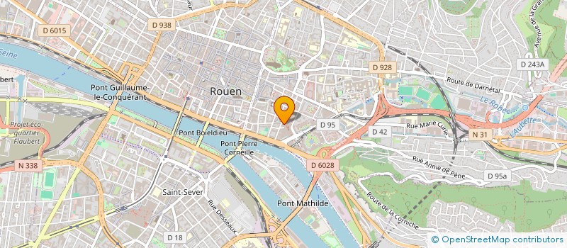 localisation de l'entreprise SCI SAINT MARC  ROUEN