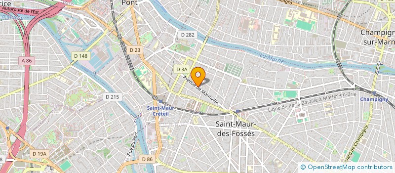 localisation de l'entreprise SCI SAINT MARC à SAINT-MAUR-DES-FOSSES