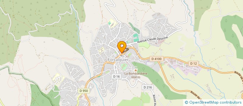 localisation de l'entreprise SCI SAINT MARC  FORCALQUIER