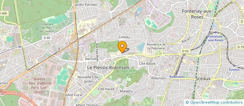 localisation de l'entreprise SCI SAINT MARC à LE PLESSIS-ROBINSON