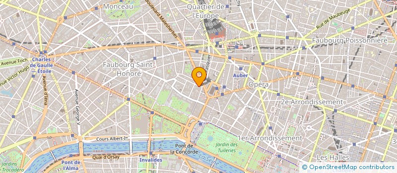 localisation de l'entreprise SCI SAINT MARC  PARIS