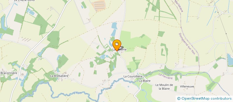 localisation de l'entreprise SCI SAINT-MARC  DOMPIERRE-SUR-YON