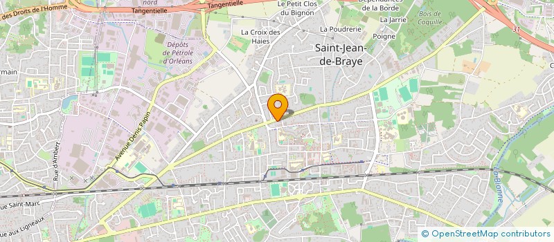 localisation de l'entreprise SCI SAINT MARCEAU à SAINT-JEAN-DE-BRAYE