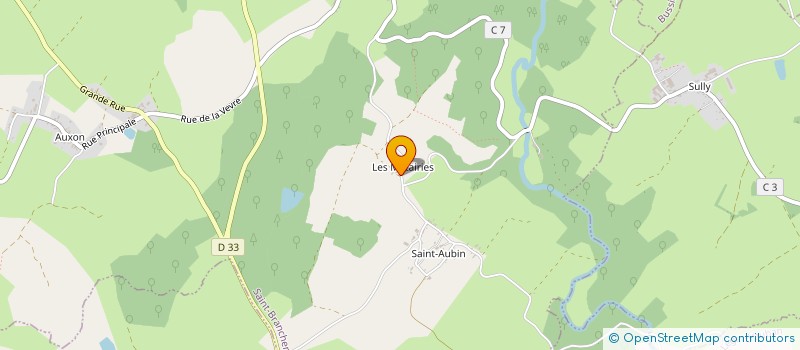 localisation de l'entreprise SCI SAINT MARCEL  SAINT-BRANCHER