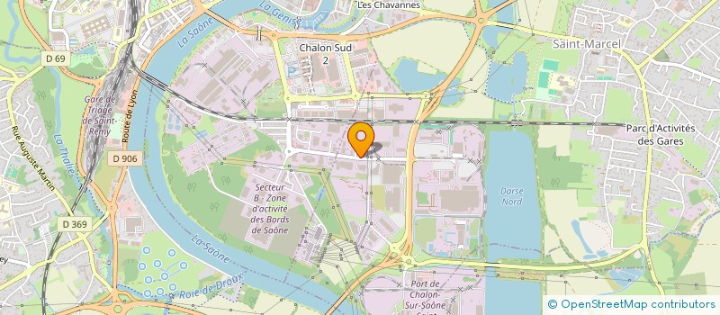 localisation de l'entreprise SCI SAINT-MARCEL 71  SAINT-MARCEL