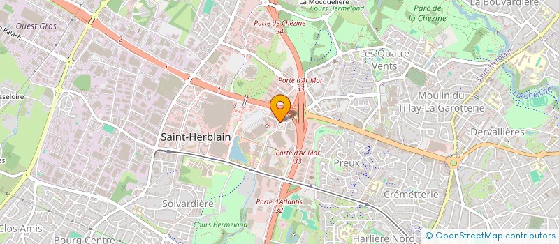 localisation de l'entreprise SCI SAINT MARCO  SAINT-HERBLAIN