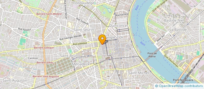 localisation de l'entreprise SCI SAINT-MARTIAL  BORDEAUX