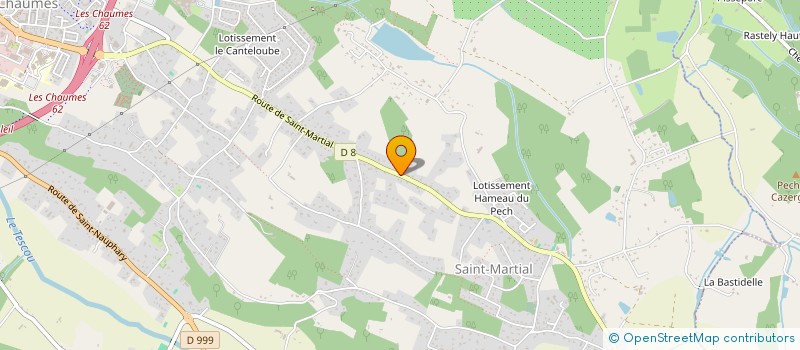 localisation de l'entreprise SCI SAINT-MARTIAL  MONTAUBAN