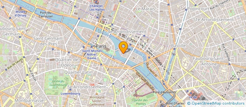 localisation de l'entreprise SCI SAINT MARTIN à PARIS