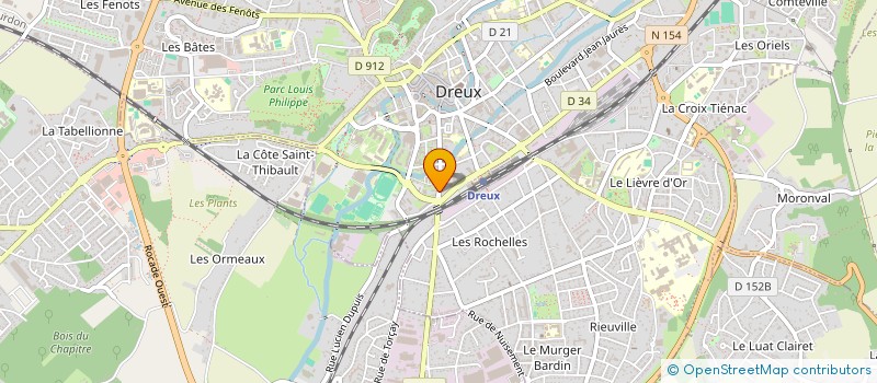 localisation de l'entreprise SCI SAINT MARTIN à DREUX