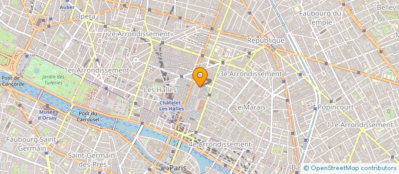 localisation de l'entreprise SCI SAINT MARTIN  PARIS