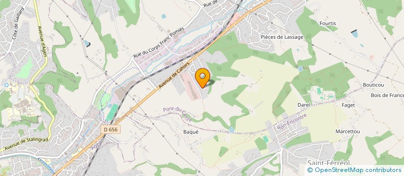 localisation de l'entreprise SCI SAINT MARTIN  ANDERNOS-LES-BAINS