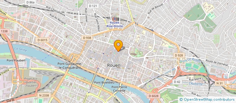 localisation de l'entreprise SCI SAINT MARTIN  ROUEN