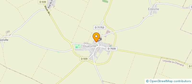 localisation de l'entreprise SCI SAINT MARTIN à OUARVILLE