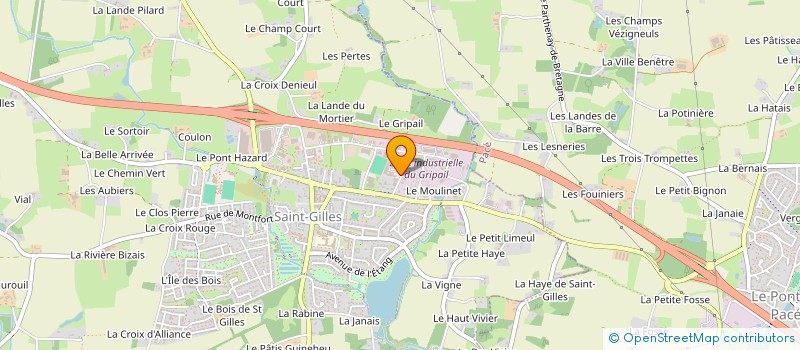 localisation de l'entreprise SCI SAINT MARTIN à SAINT-GILLES