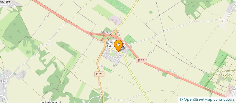 localisation de l'entreprise SCI SAINT-MARTIN à ABLEIGES