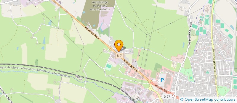 localisation de l'entreprise SCI SAINT MARTIN  MABLY