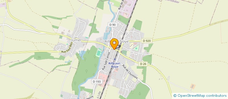 localisation de l'entreprise SCI SAINT MARTIN à AILLY-SUR-NOYE