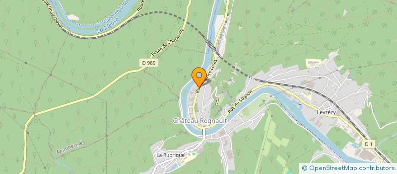 localisation de l'entreprise SCI SAINT-MARTIN  BOGNY-SUR-MEUSE