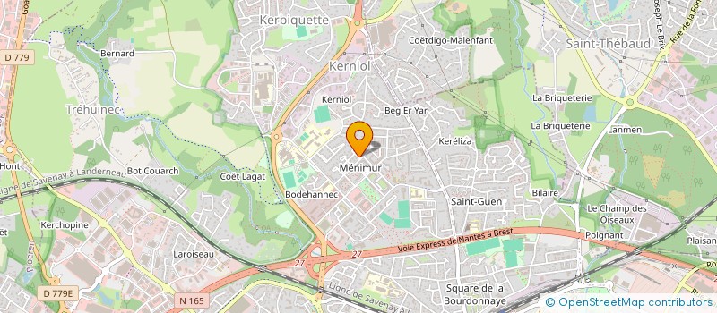 localisation de l'entreprise SCI SAINT MARTIN à VANNES