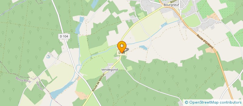 localisation de l'entreprise SCI SAINT MARTIN  SAINT-ELOY-DE-GY