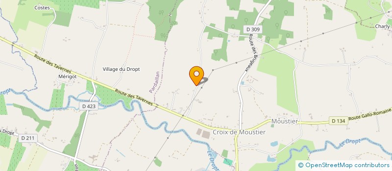 localisation de l'entreprise SCI SAINT MARTIN  PUYSSERAMPION