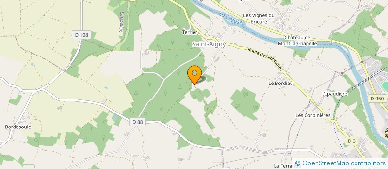 localisation de l'entreprise SCI SAINT MARTIN à SAINT-AIGNY