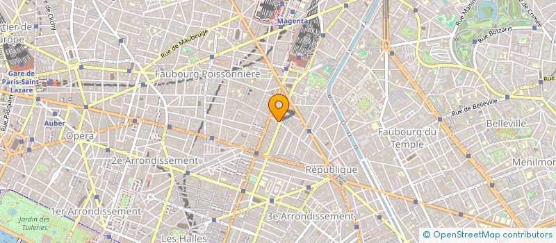 localisation de l'entreprise SCI SAINT MARTIN 65  PARIS