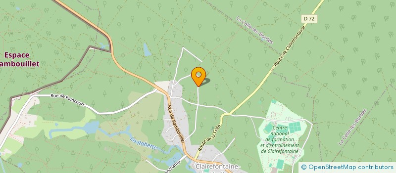 localisation de l'entreprise SCI SAINT MARTIN  CLAIREFONTAINE-EN-YVELINES